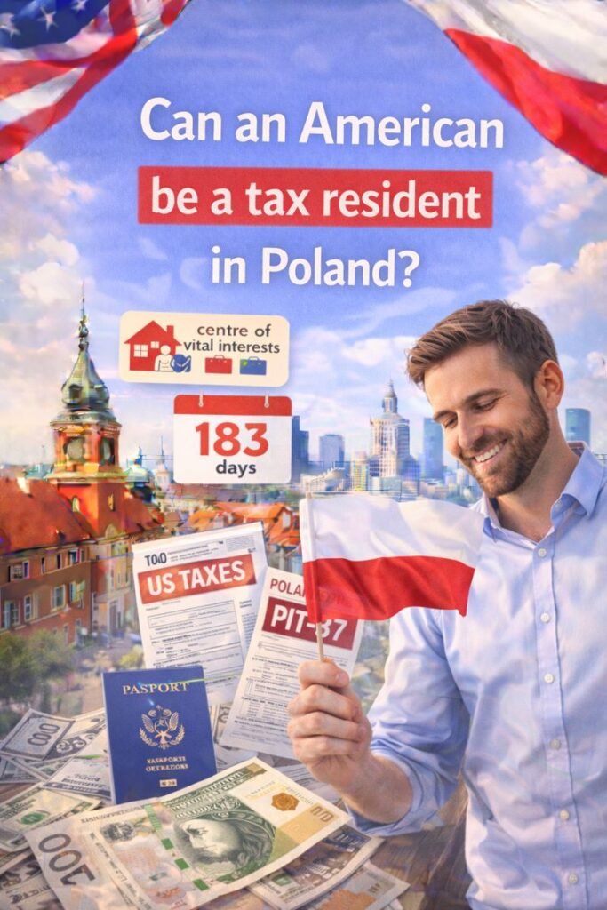 Can an American be a tax resident in Poland?