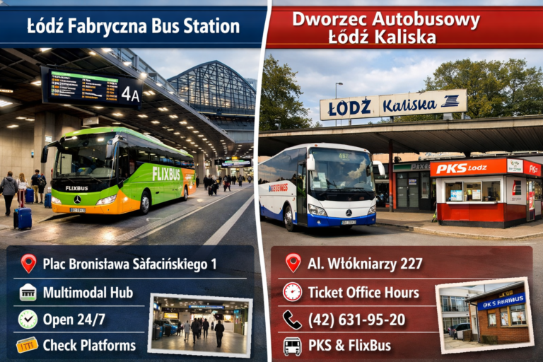 Dworzec Autobusowy Łódź Kaliska: Tickets, Address, Phone & How It Works