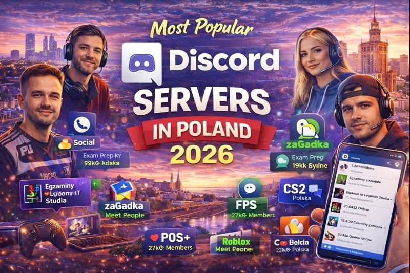 Most Popular Discord Servers in Poland (2026)