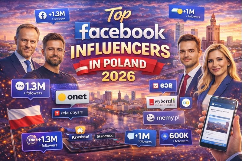 Top Facebook Influencers in Poland (2026): Who to Follow and Why