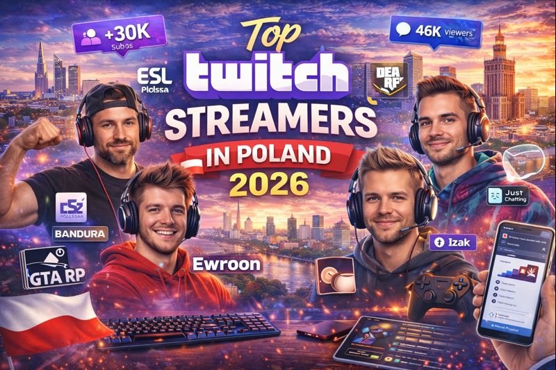 Top Twitch Streamers in Poland (2026): Who Poles Actually Watch